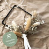 DIY-Paket Wandhänger Raute natur